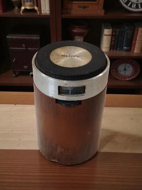 Radio Vintage Sony AM Cylindrique – Années 60/70