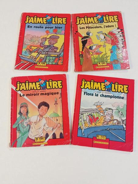 4 Numéros de "J'aime lire" Année 1992
