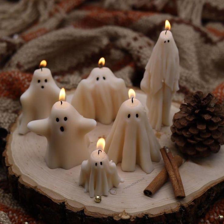 Bougie noël & fantôme