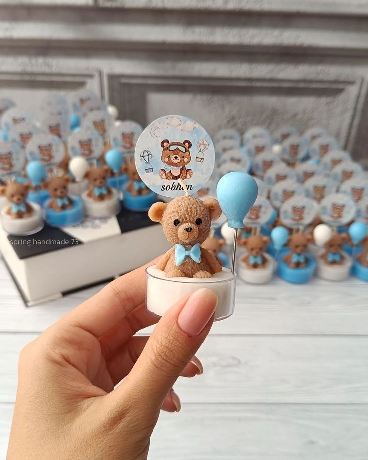 ✨ Paquet de mini bougies – Bienvenue Bébé