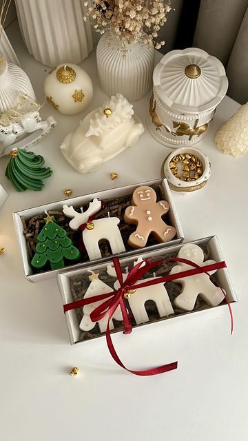 bougie noël 🎄[ 3 bougies]