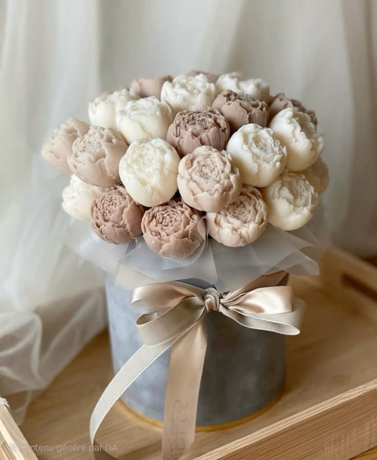 bouquets de bougies florales 💐