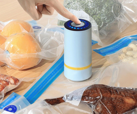 جهاز تفريغ الهواء من الأكياس الكهربائي المحمول