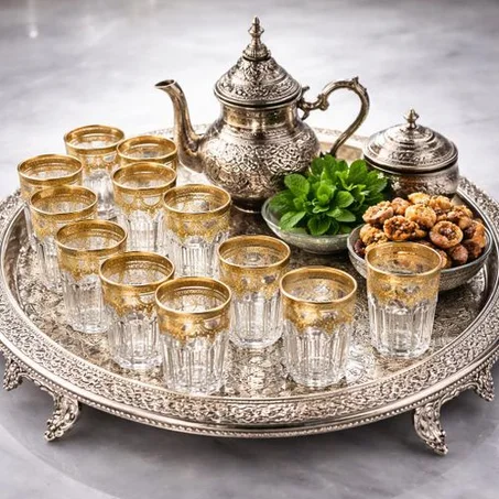 كؤوس للشاي راقية