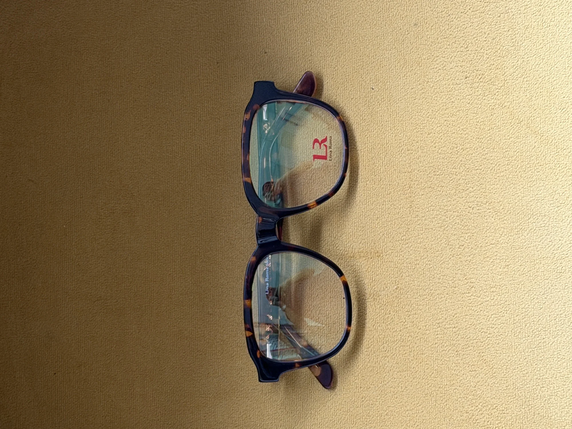 Lunettes de vue rectangulaires écaille – Linea Roma