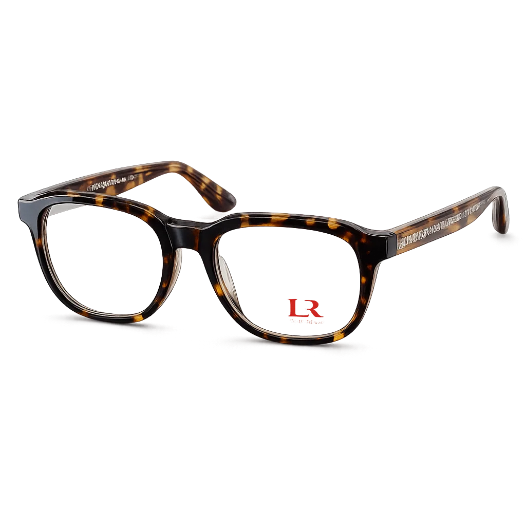 Lunettes de vue rectangulaires écaille – Linea Roma