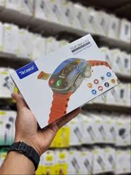 ساعة سمارت بشريحة اتصال وكاميرا