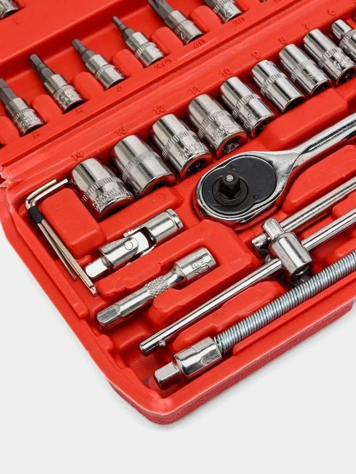 مجموعة أدوات مكونة من 46 قطعة، مثالية للاستخدام 46 piece TooL set