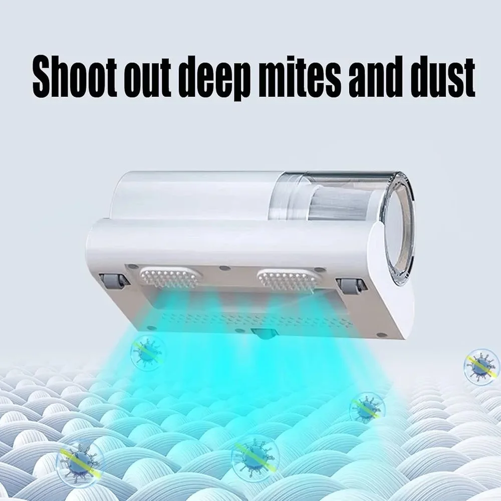 😍DUST SUCTION MITE REMOVER😍  مكنسة كهربائية محمولة باليد القابلة للشحن تعمل بالاشعة فوق البنفسجية