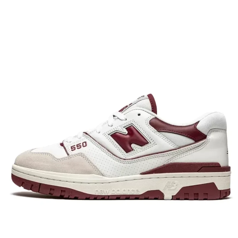 NEW BALANCE 550 SEA SALT BURGUNDY