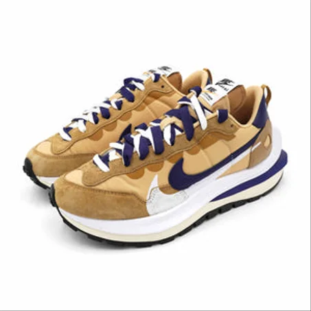 Vaporwaffle Sacai Tan Navy