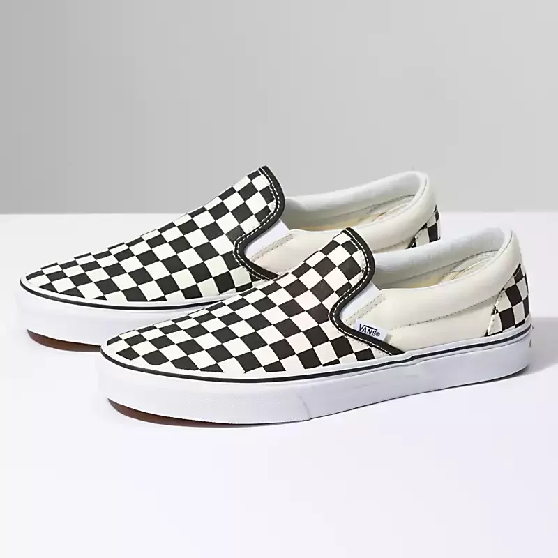 VANS SLIP-ON CHECKERBOARD NOIR/BLANC