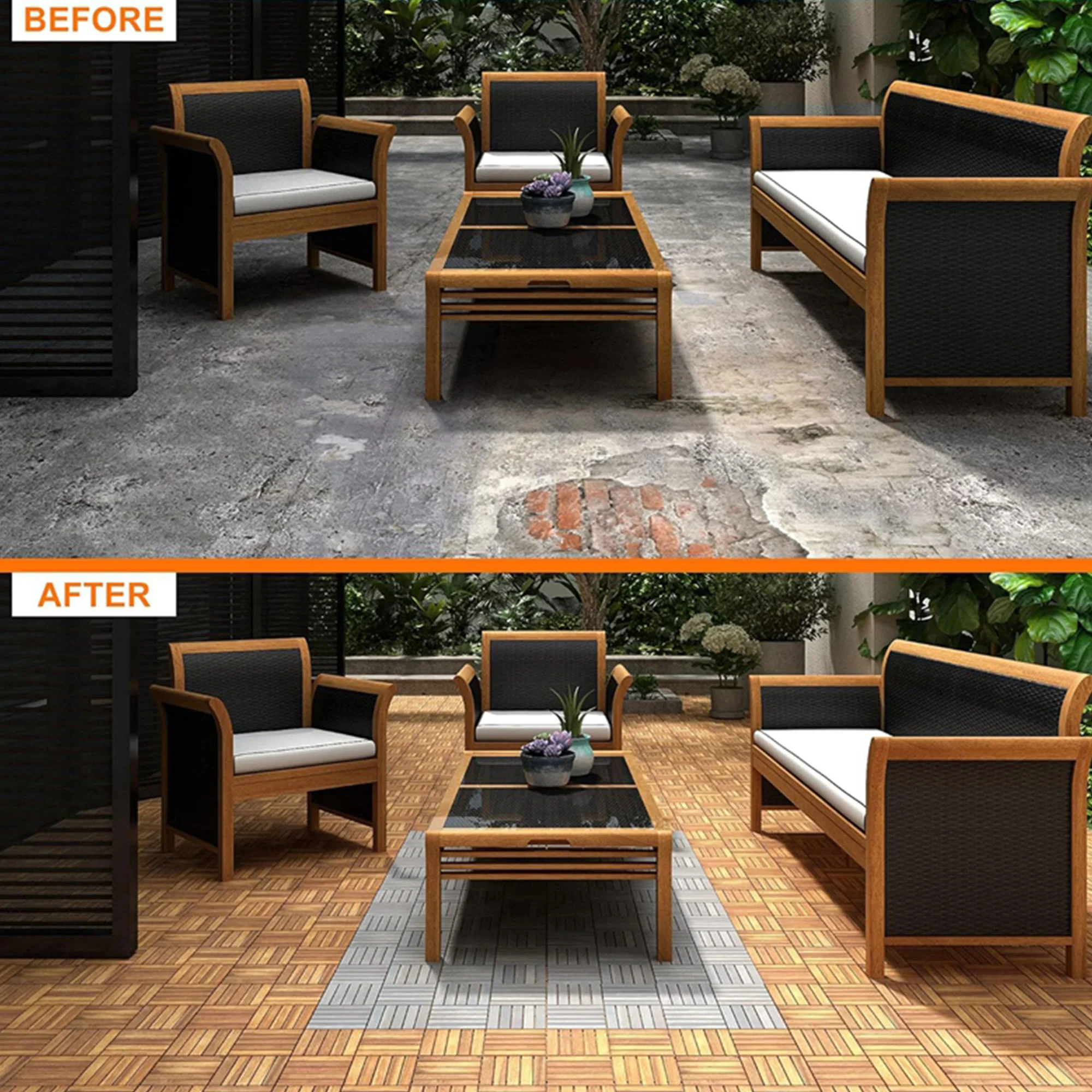 ألواح الخشب الفاخرة - بديل السيراميك