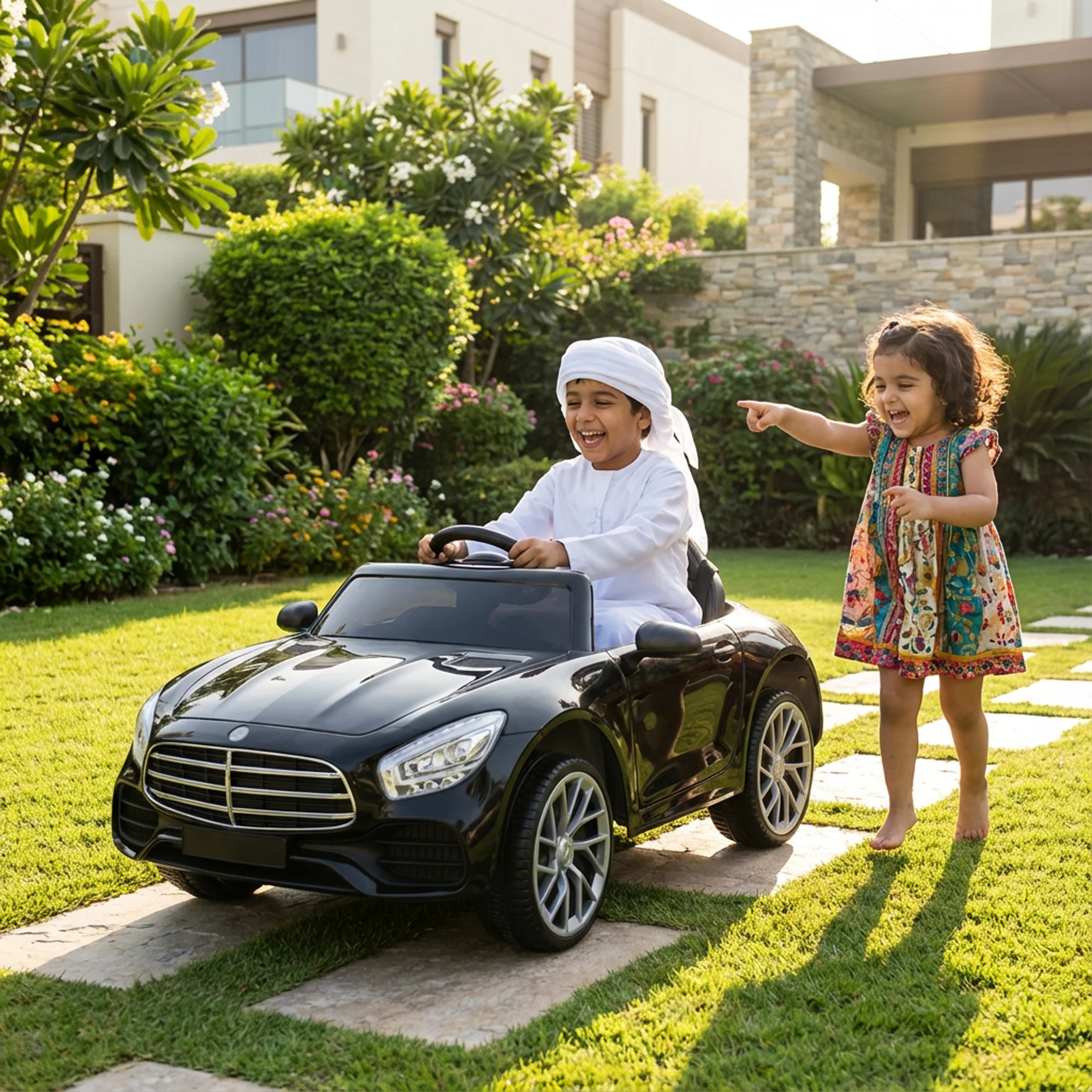 سيارة مرسيدس بنز كهربائية للأطفال 12 فولت