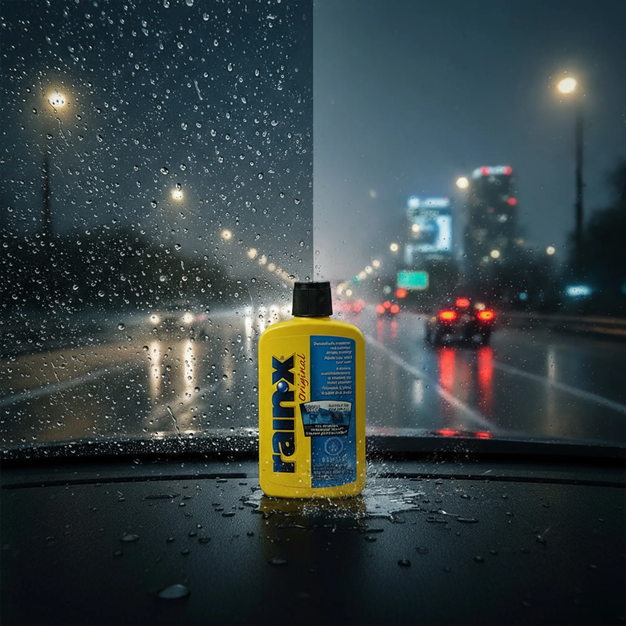 منظف وعازل زجاج السياره