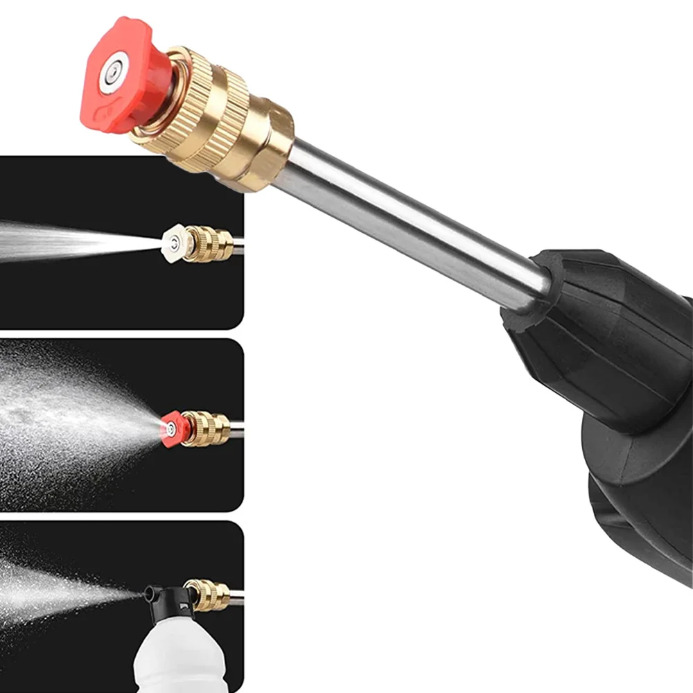 • مضخة فوم   لاسلكية شديدة بقوة 400 واط وبطارية بضمان عام