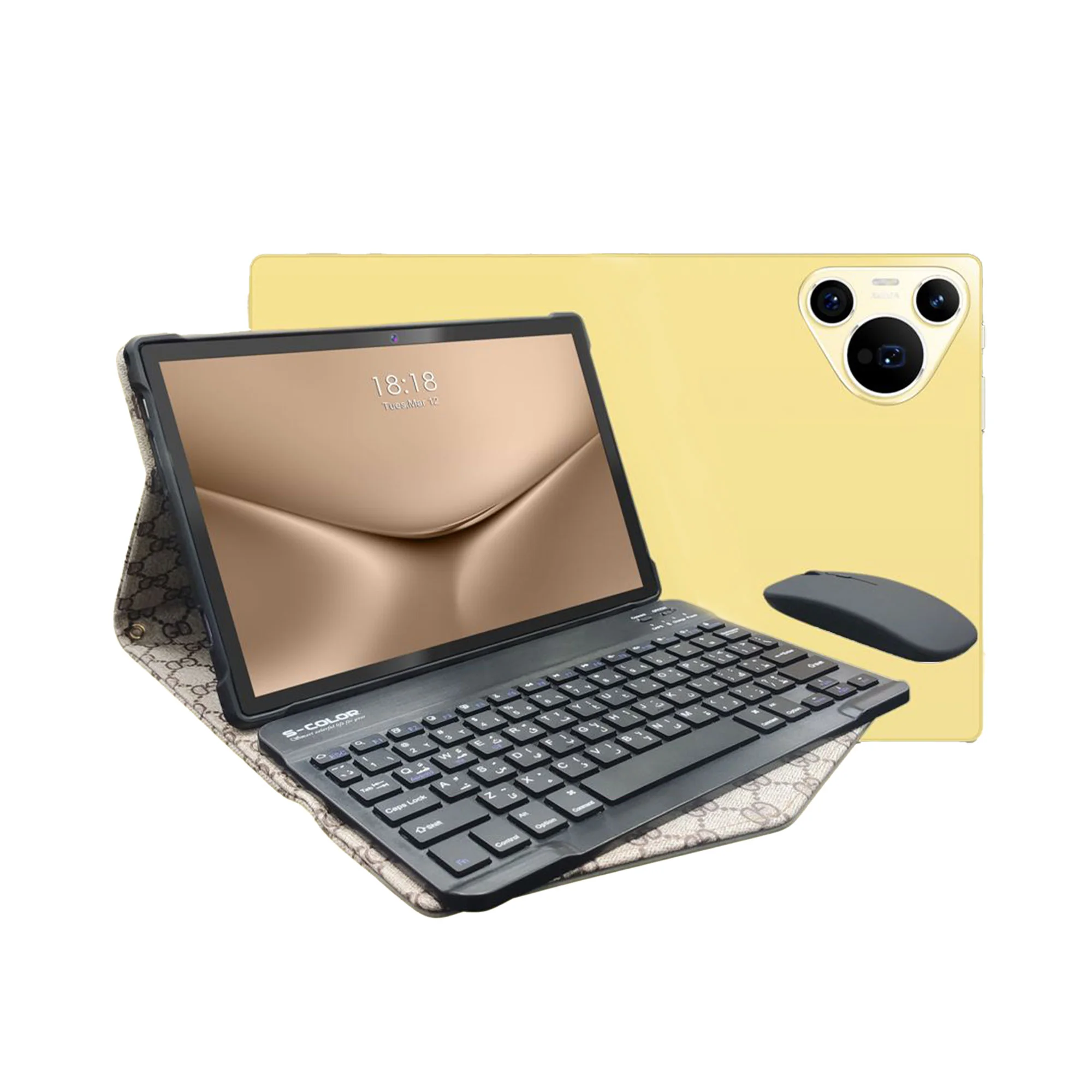 تابلت GT200 بكيبورد و ماوس بلوتوث (ضمان 6 اشهر ) + مجموعة هدايا