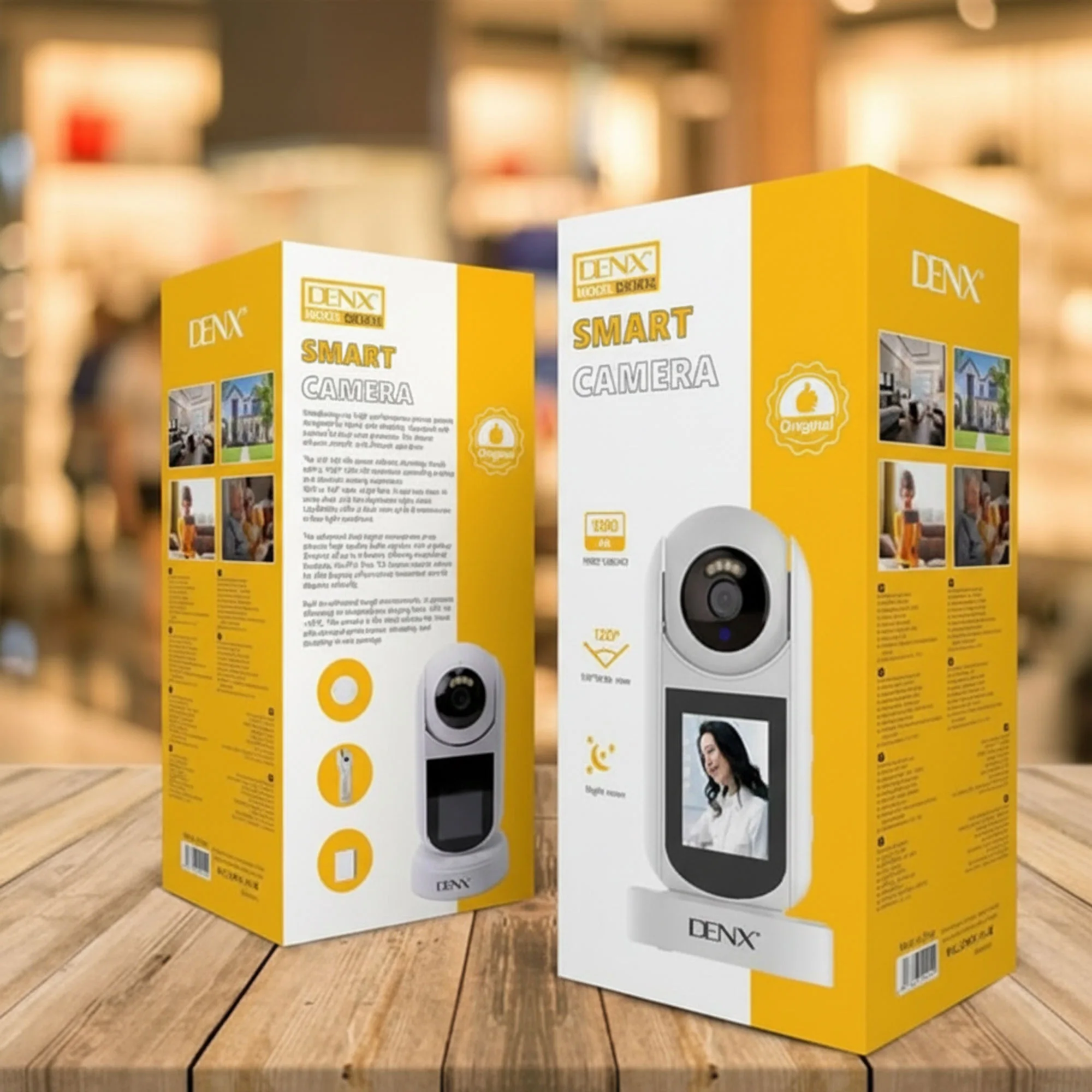 كاميرا بشاشة من دينكس ضمان عاميين