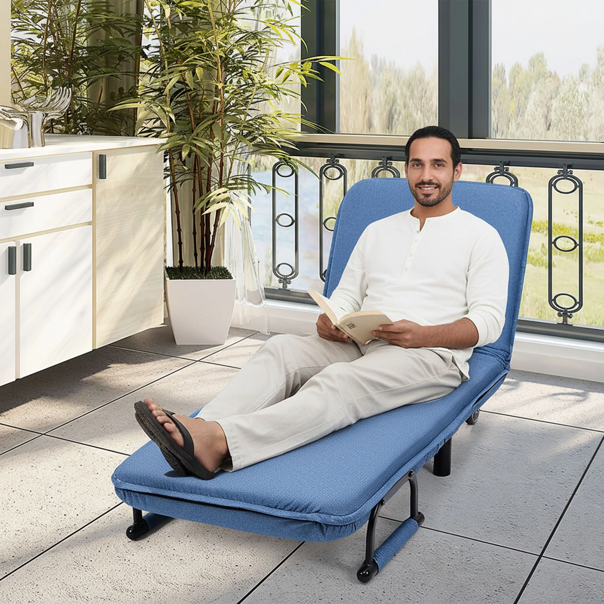 كنبة سرير قابلة للطى الحديثة