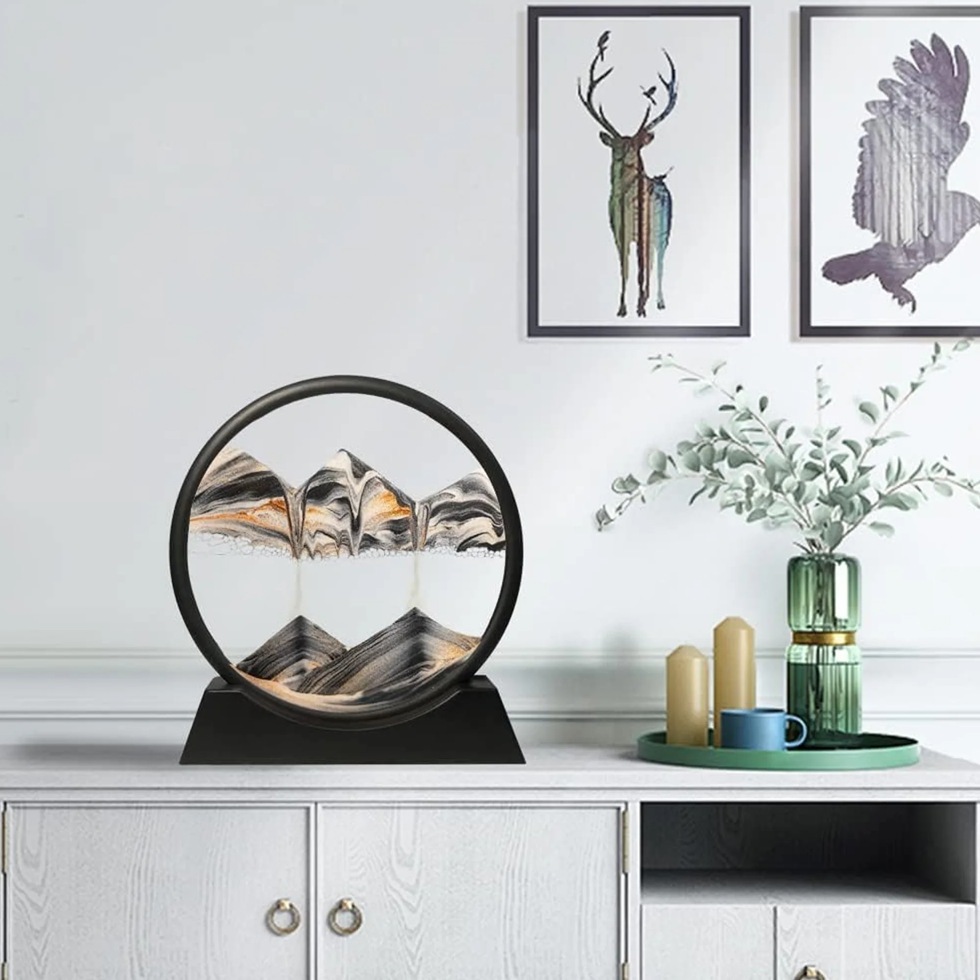 • أشكال رمليه متحركة