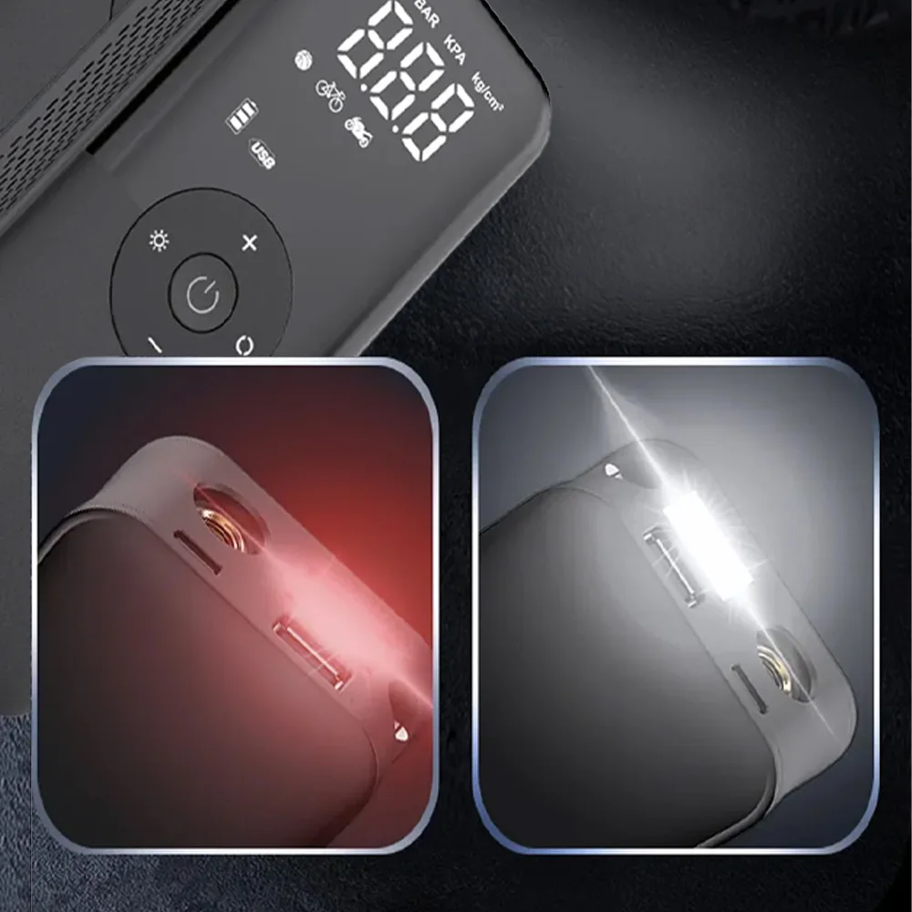 • منفاخ السيارة الديجيتال