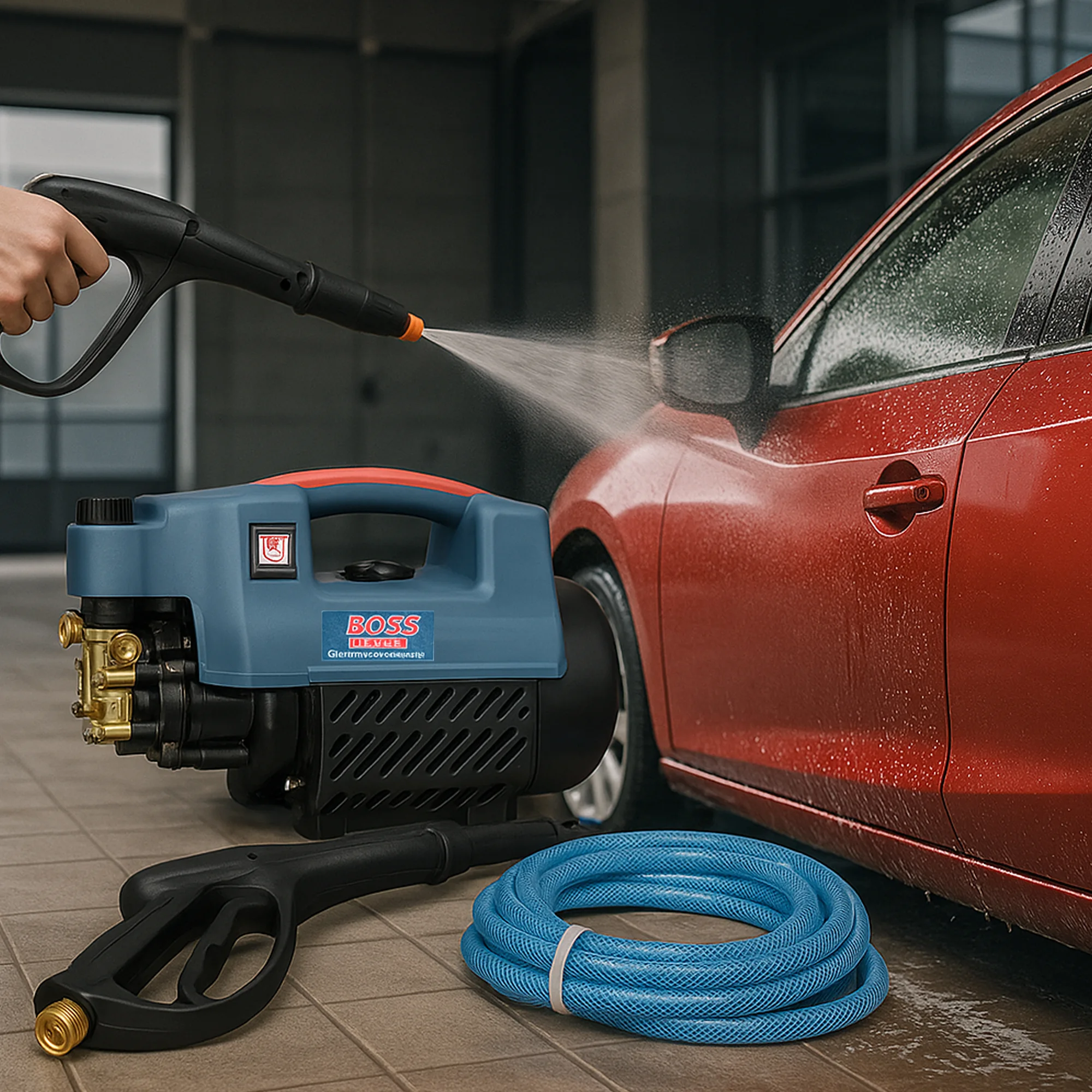 غسالة سيارات كهربائية