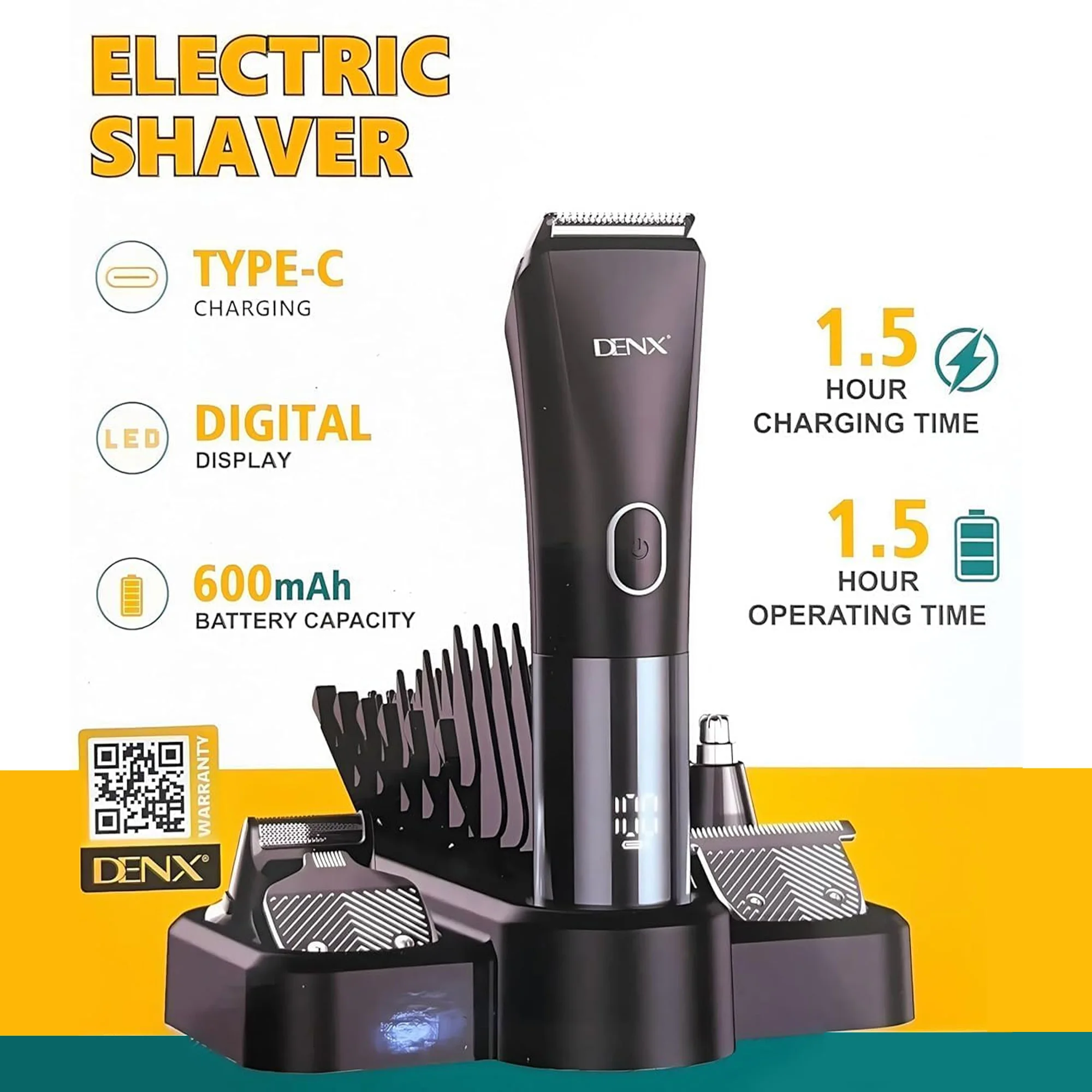 ماكينة الحلاقة الشبح من Denx (ضمان عامين)