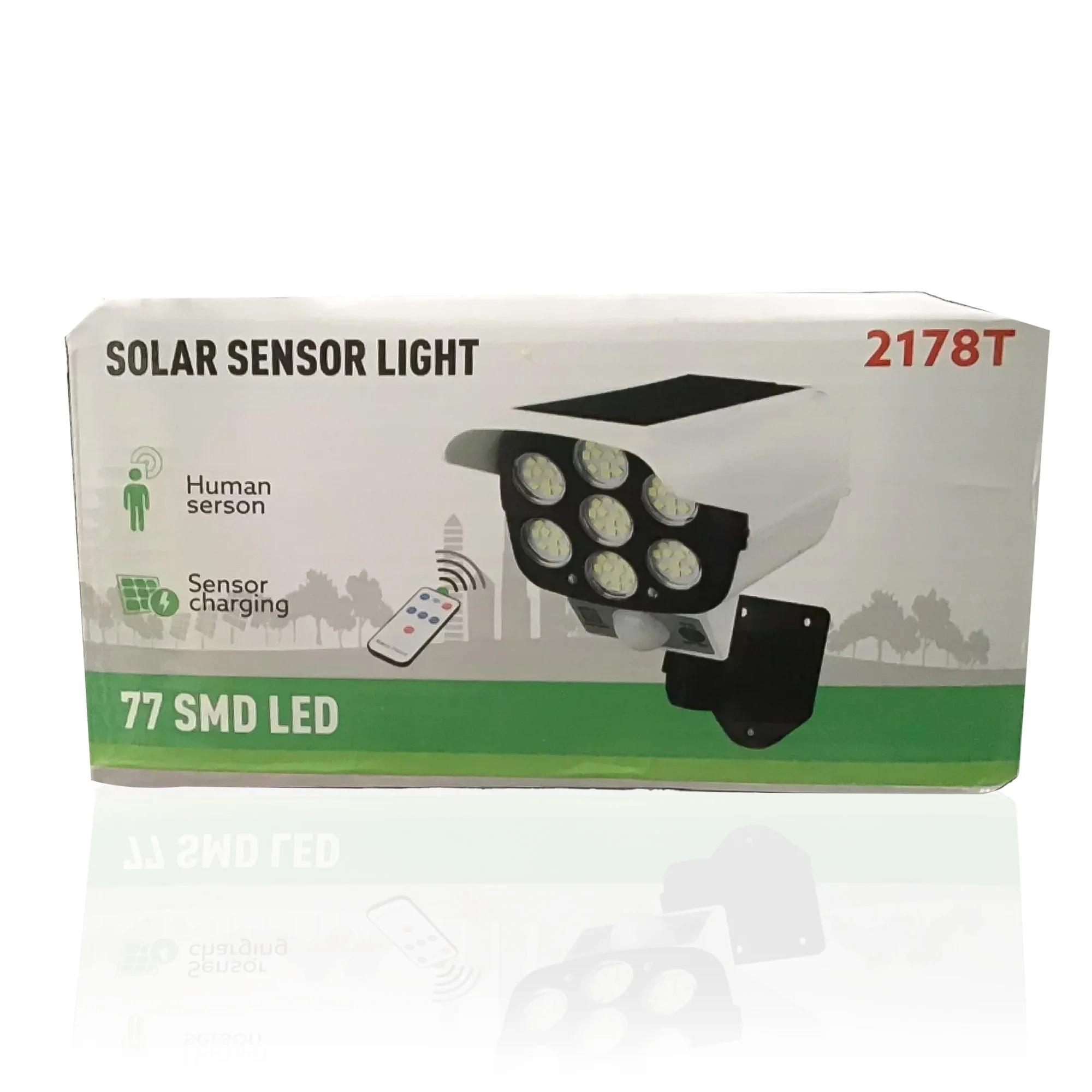 • كشاف على شكل كاميرا بالطاقة الشمسية ( مقاوم للماء)