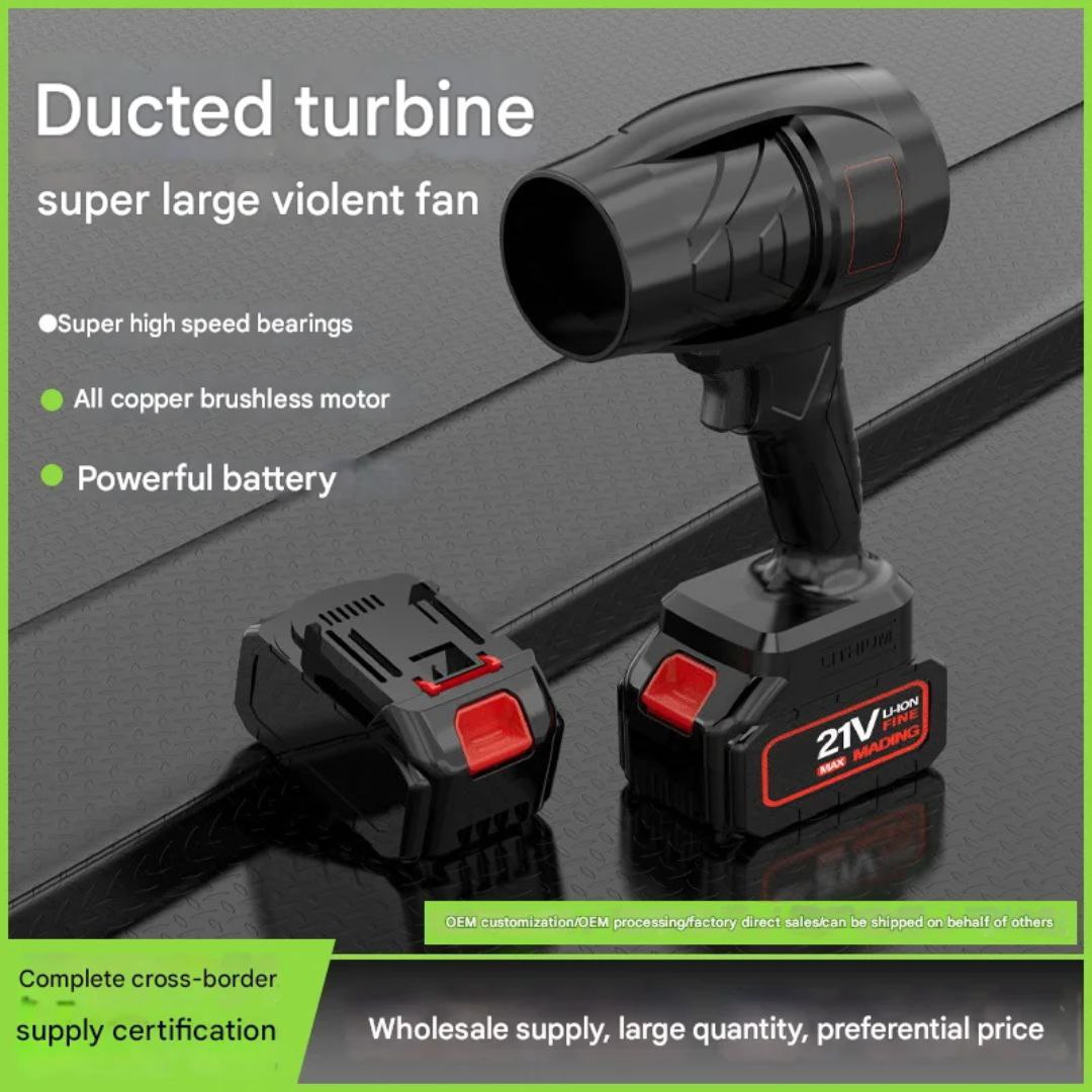 Souffleur Électrique Sans Fil 21V – Ultra Puissant 💨