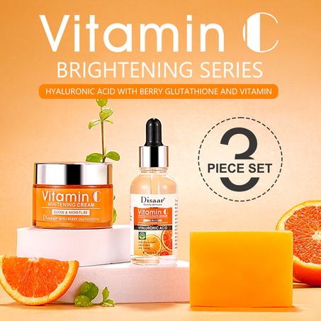 3 خطوات نحو إشراقة لا تقاوم مع Disaar Vitamin C 🍊
