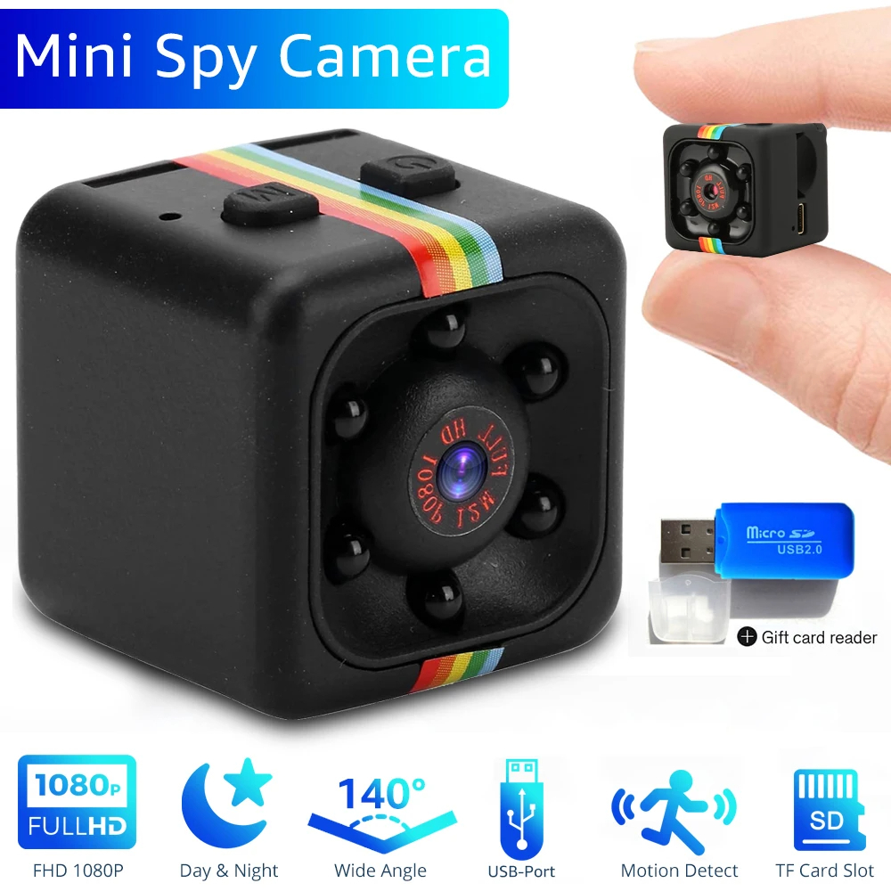 ✨MINI SPY CAMERA SQ11 HD 1080P كاميرا جد احترافية✨