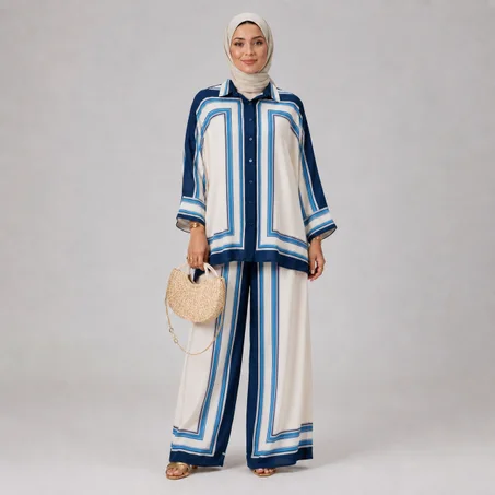طقم DOUAY CHIC PATTERNED