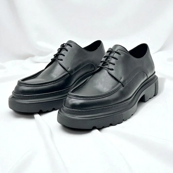 DARBY HAUT EN CUIR VERITABL