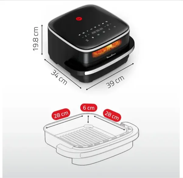 MOULINEX EASY FRY SURFACE 4L