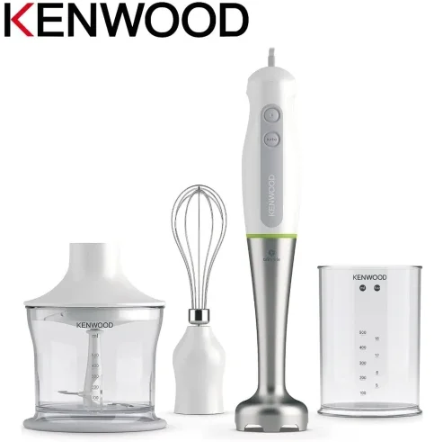 Bras Mixeur Plongeant Inox 3en1 Kenwood Triblade - 700W Avec Hachoir Et Fouet