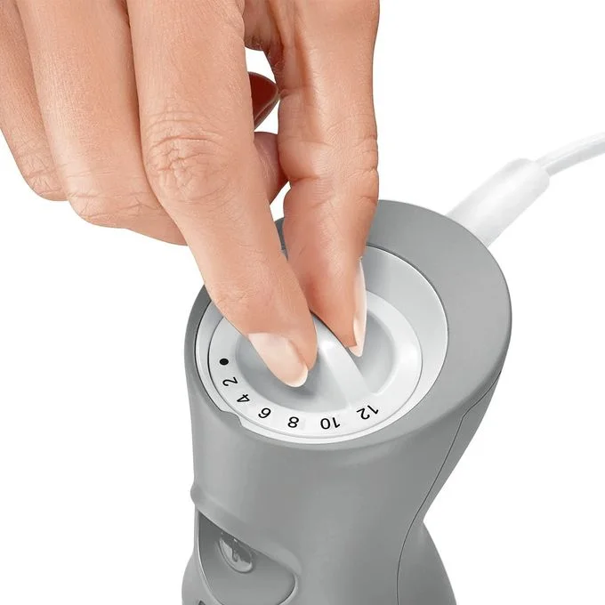 Bosch Mixeur Plongeant Ergomixx – Mélangeur – Puissance De 750W - Msm66020- Blanc/Gris