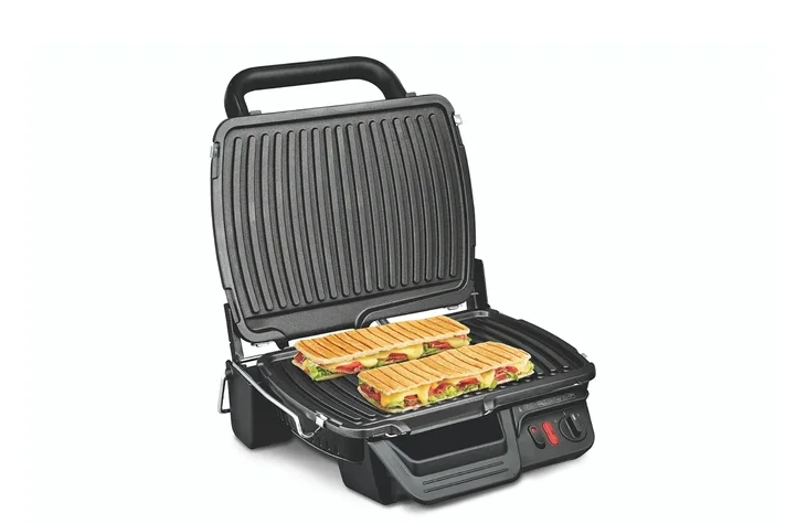 GRILLE-VIANDE Tefal COMPACT GRILL 3 EN 1 THERMOSTAT Réglable 2000 W GC308812