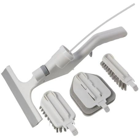 مجموعة فرش تنظيف مع موزع صابون