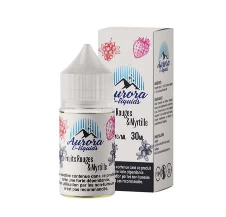 Aurora Salts – Fruits Rouges & Myrtille 30ml 25mg