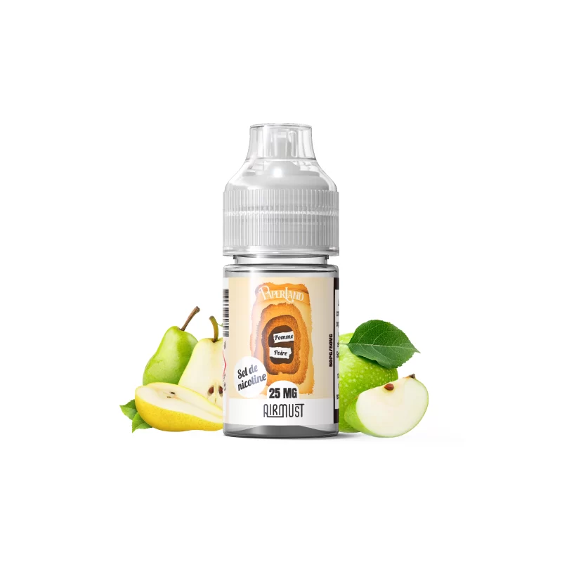 Pomme Poire Salt 30ml Paperland Pomme, Poire – 25/50mg