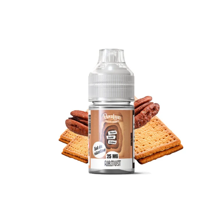 Cream Crunch Salt 30ml Paperland Airmust 25/50 MG