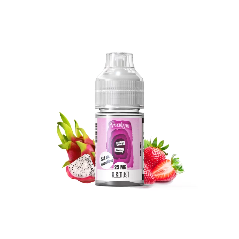 Pitaya Fraise Salt 30ml Paperland Pitaya, Fraise – 25/50mg
