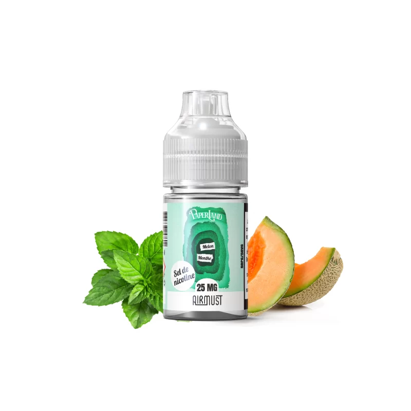 Melon Menthe Salt 30ml Paperland Melon, Menthe, Ice – 25/50mg