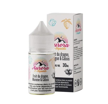 Aurora Salts – Fruit du Dragon Mango Cassis 30ml 25mg