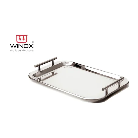 WINOX Plateau rectangulaire  45 cm - Inox 18/10 - Garantie 10 ans