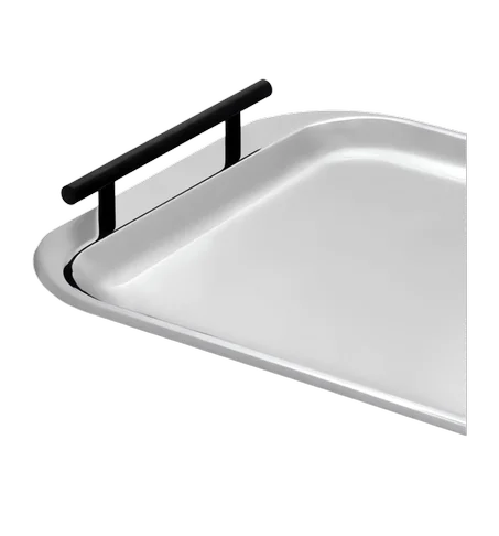 WINOX Plateau rectangulaire BLACK 40 cm - Inox 18/10 - Garantie 10 ans