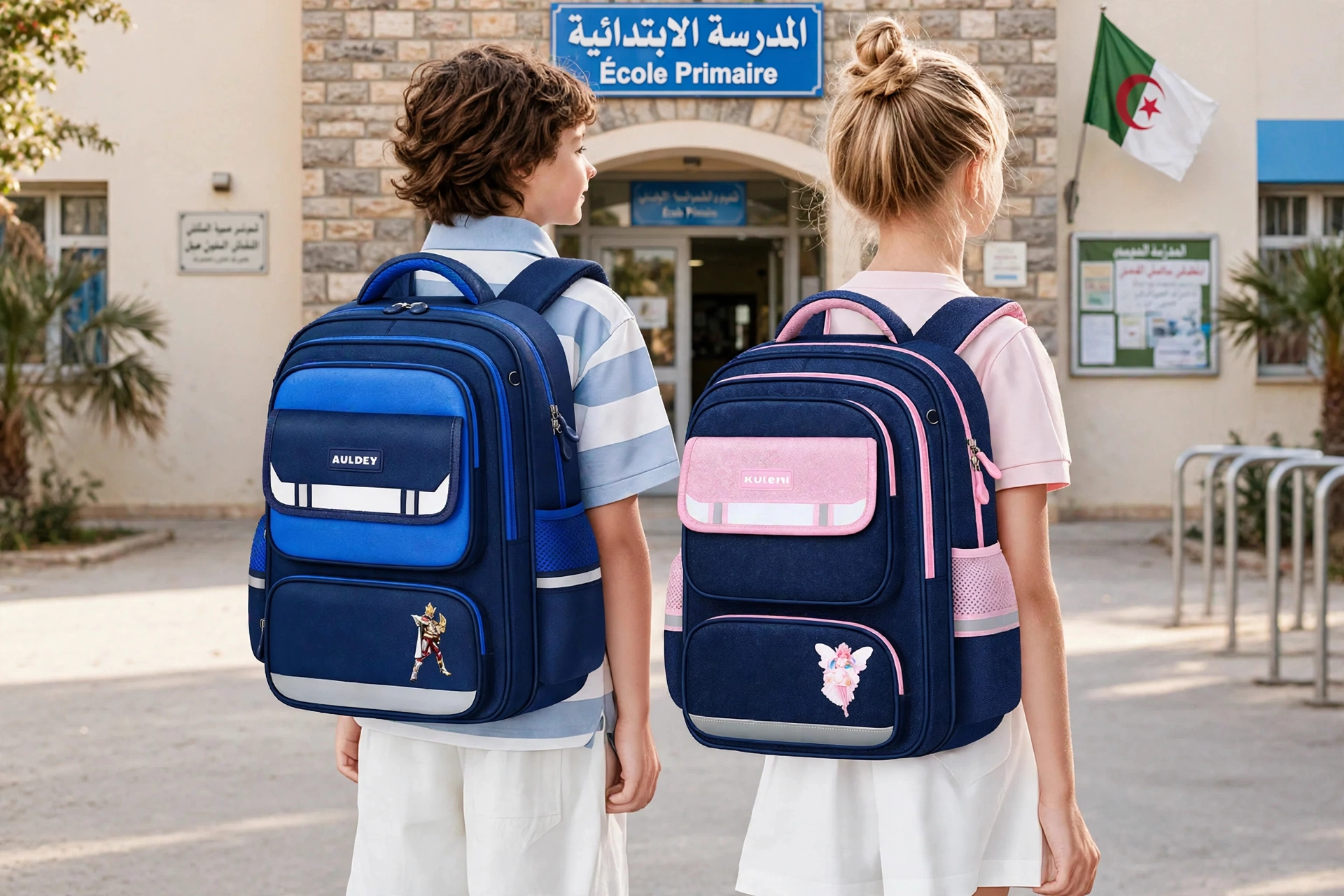حقيبة ظهر كاوايي 5 قطع ومقاومة للماء