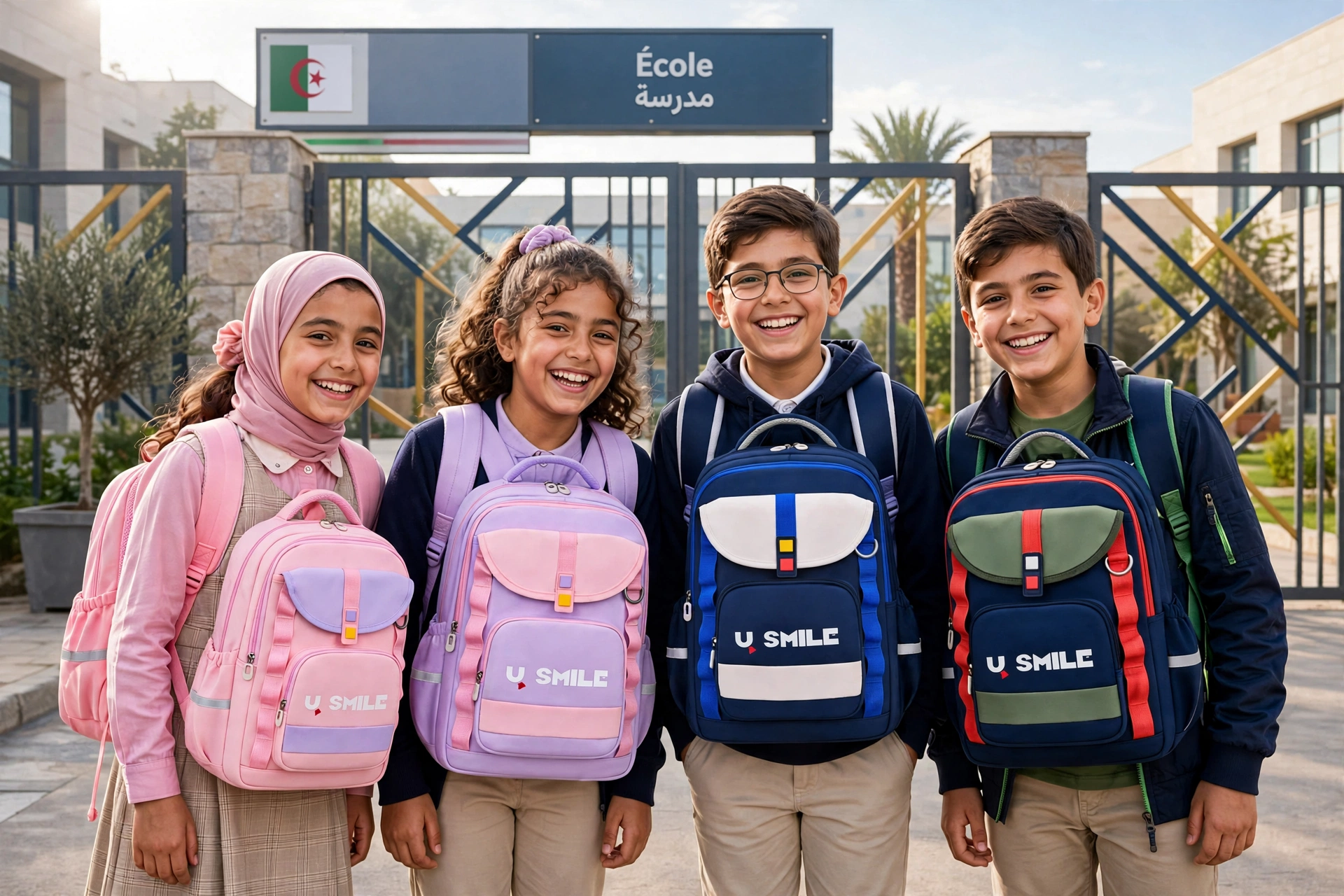Sac à Dos Scolaire U-Smile Imperméable