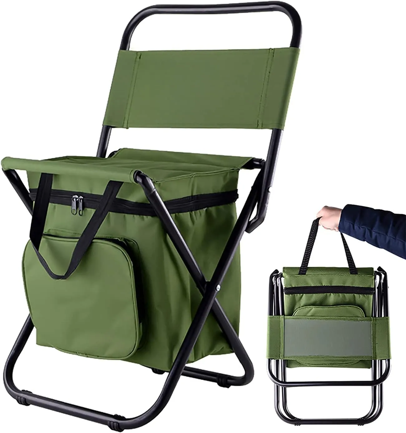 كرسي قابل للطي (2x1) حل بسيط لكبار السن ،كرسي محمول لراحتك فالجامع وفينما كنتي