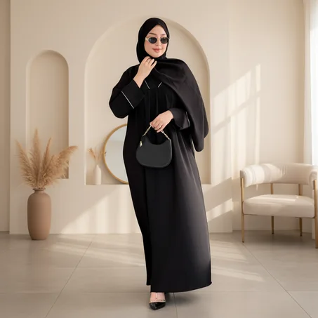 عباية أنيقة بلمسة ناعمة